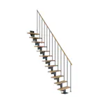 Plassbesparende Trapp Dolle Dublin Eik Rett Classic II