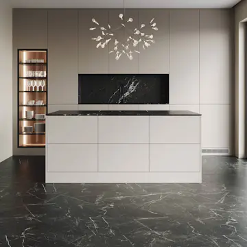 Vinylgulv Tarkett iD Inspiration 55 Marquina Grande Black