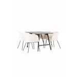 Spisegruppe Venture Home Kaseidon med 4 stk Berit Stoler