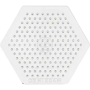 Perleplate Creativ Company 6-kantet 10 stk/1 Pk