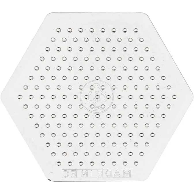 Perleplate Creativ Company 6-kantet 10 stk/1 Pk