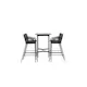 Spisegruppe Venture Home Rax med 4 stk Tvist Stoler