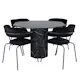 Spisegruppe Venture Home Monte Carlo med 4 Aris Stoler