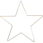 Metallstjerne Creativ Company 1 stk