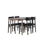Spisegruppe Venture Home Andy med 4 Montros Stoler