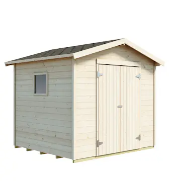 Redskapsbod Luoman Lillevilla 7 med Dobbeldør 4,94 m2