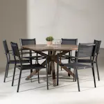 Hagegruppe Venture Home Rosario med 6 Copacabana Stoler