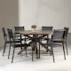 Hagegruppe Venture Home Rosario med 6 Copacabana Stoler