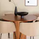 Spisebord Venture Home Bianca og 4 Bergen Spisestol Venture Homear i Polyester