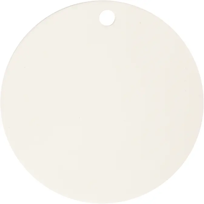 Plate Creativ Company Hvit 1 stk