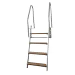 Badetrapp Alu-Stigen Aluminium