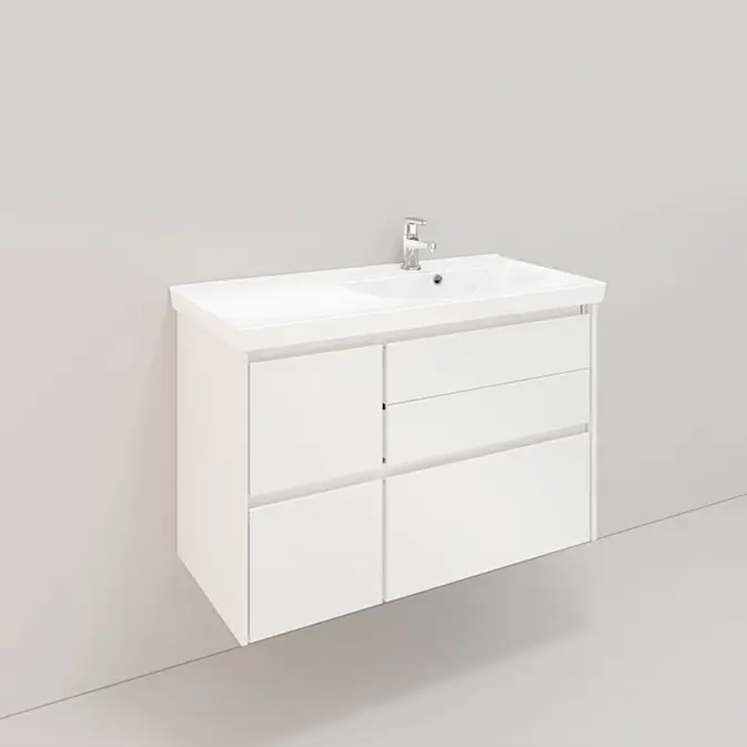 Tvättställsskåp Noro Lifestyle Concept Nedsänkt Tvättställ 90 Hög