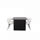 Spisegruppe Venture Home Vail med 6 Chico Stoler