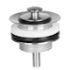 Bottenventil Strand Stainless POP 15 Pop-up
