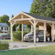 Carport Palmako Robert 23,1 m2 med Bod