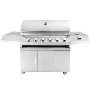 Gassgrill Myoutdoorkitchen med 6 Brennere og Sidebrenner