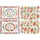Glansbilder Creativ Company Småblomster 165x235 cm 2 Ark/1 Pk