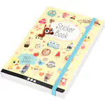 Bok Creativ Company med klistremerker Str 11,5x17 cm 1 stk