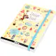 Bok Creativ Company med klistremerker Str 11,5x17 cm 1 stk