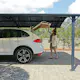 Dobbel Carport Canopia av Palram Arcadia i Metall 3,6x11 m