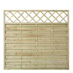 Levegg PLUS Bergen 180x165 cm Dekor Trykkimpregnert