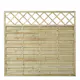 Levegg PLUS Bergen 180x165 cm Dekor Trykkimpregnert