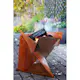 Bålpanne Jabo Triangel Inkl Fat Corten 64x64x54 cm