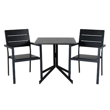 Cafégruppe Venture Home Wella med 2 Livia Spisestoler