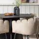 Spisegruppe Venture Home Bootcut Ø110 cm med 4 Limhamn Stoler