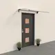 Entrétak Skotte Garden med LED