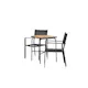 Cafégruppe Venture Home Holmbeck Bord med 2 Copacabana Stoler