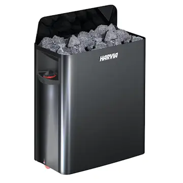 Badstueovn Harvia The Wall Black 6 Kw