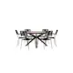 Hagegruppe Venture Home Rosario med 6 Lindos Lenestoler