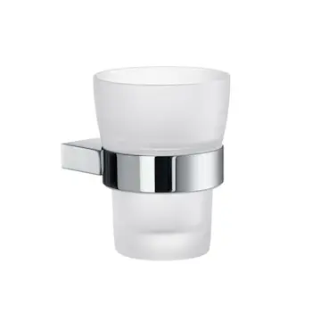 Tandborstglas Smedbo Air AK343 Krom/Frostat Glas