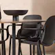 Spisegruppe Venture Home Durango Ø 120 cm med 4 Baltimore Stoler