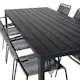 Spisegruppe Venture Home Bront med 6 Leon Spisestoler