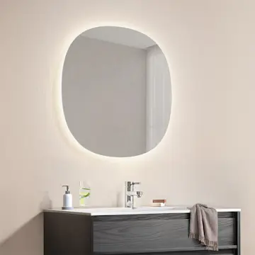 Spegel Bathlife Skimra Rund