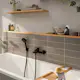 Dusj- og Badekarbatteri Hansgrohe Rebris E 1-grep