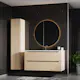 Baderomspanel Fibo 2124 F00 Black Gloss