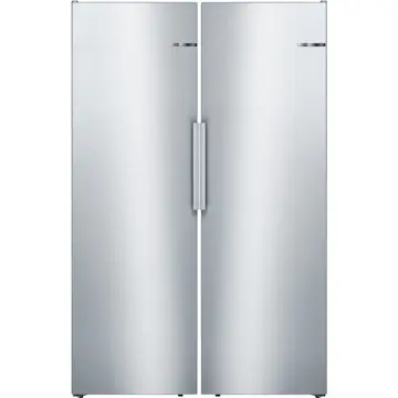 Kjøl/FrysPakke Bosch Serie 4 KSV33VLEP + GSN33VLEP 176 cm Rustfri Look