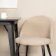 Spisegruppe Venture Home Tempe med 2 Velvet Stitches Stoler