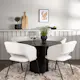 Spisegruppe Venture Home Olivia Ø110 cm med 4 stk Day Stoler