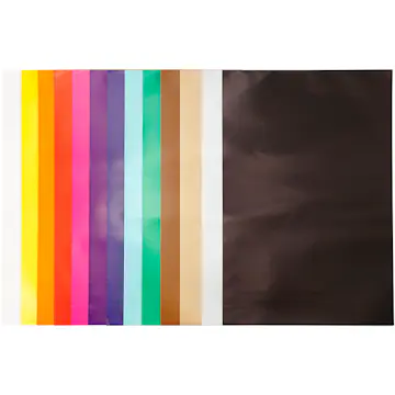 Glanspapir Creativ Company Ass Farger 32x48 cm 80 g 100 Ark/1 Pk