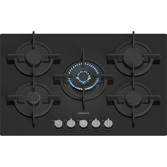 Gasskoketopp Siemens iQ500 EP7A6QI10 75 cm med Gasslekkasjesikring