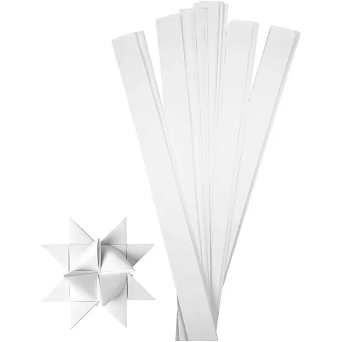 Stjernestrimler Creativ Company LxDxB 73x11,5x2,5 cm 100 Strimler/1 Pk