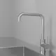 Köksblandare Scandtap Steel Square Rostfritt Stål