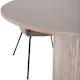 Spisegruppe Venture Home Bianca Rund med 4 Bergen Stoler Polyester