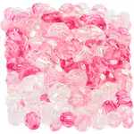 Plastperler Creativ Company Harmoni Facettperlemix Str 4-12 mm Hullstr 1-2,5 mm1 Pk