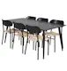 Spisegruppe Venture Home Dipp med 6stk Polly Stoler