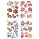 3D Motiv Creativ Company Blomster 4 Ark/1 Pk